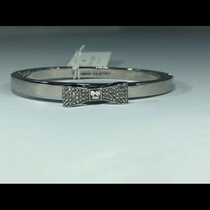 ♠️ KATE SPADE ♠️ SILVER BOW BANGLE